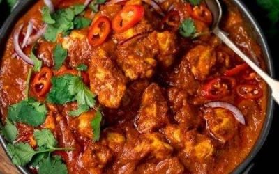Chicken Madras Curry - Bombay Chili